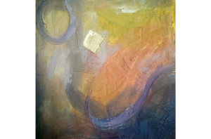 إحدى لوحات معرض براك              (مكة)